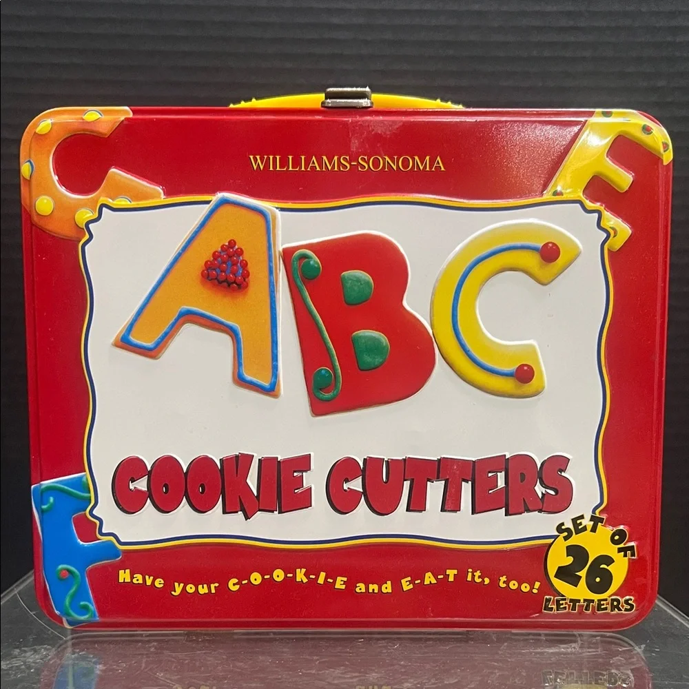 Williams Sonoma Colorful ABC Cookie Cutters Set